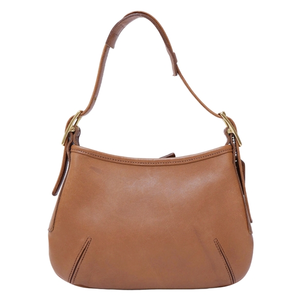 Coach Handbags - Vintage Y2K Coach 9211 British Tan Glove Leather Hobo Bag